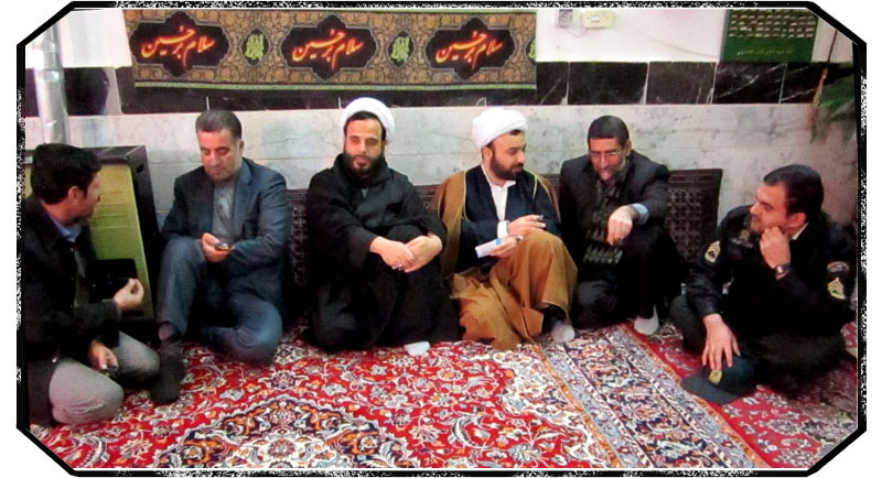 bazdid emam jome vahidieh az masjed ghamare bani hashem