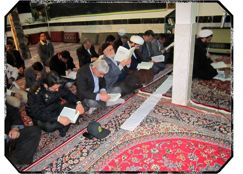 bazdid emam jome vahidieh az masjed ghamare bani hashem
