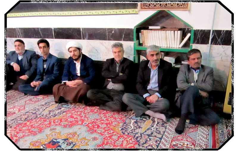 bazdid emam jome vahidieh az masjed ghamare bani hashem
