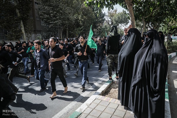 عزاداری عاشورای حسینی در شهرری