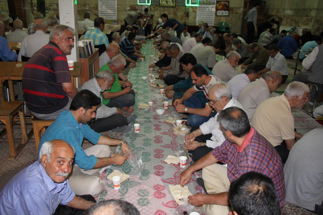 افطاری مسجد حضرت ابولفضل(ع) ستارخان