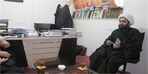 ناحیه شهید دستغیب/  مدیر ناحیه با امام جمعه شهرستان واوان دیدار کرد