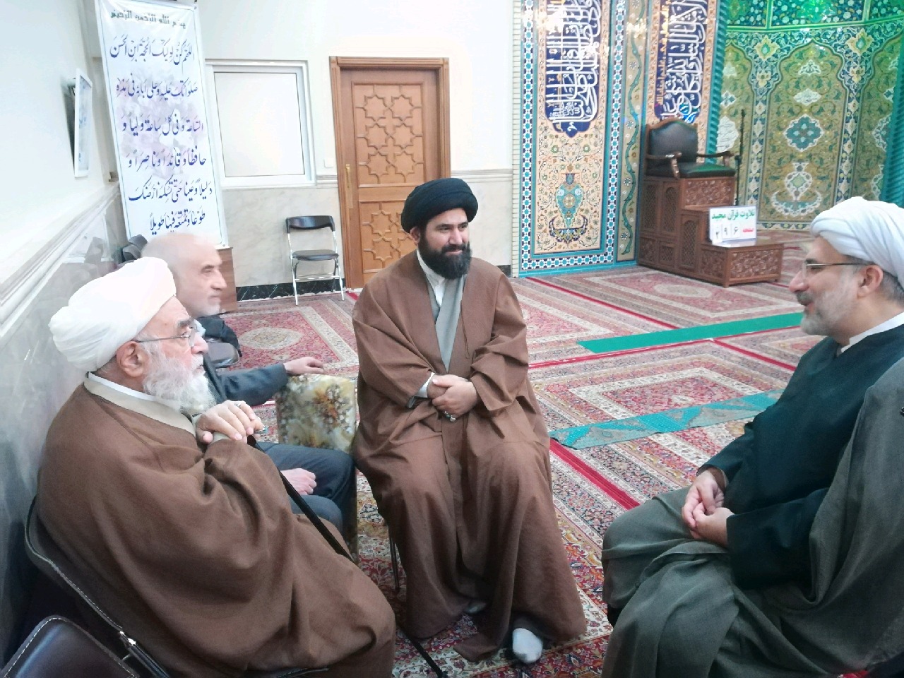 دیدار رئیس مرکز با آیت الله مرندی