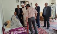 دیدار با خانواده شهدا بعد از نماز عید فطر