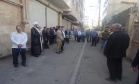 دیدار با خانواده شهدا بعد از نماز عید فطر