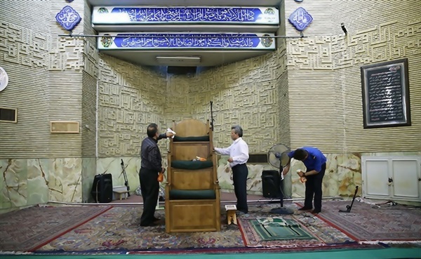 دهه تکریم و غبار روبی مساجد 9