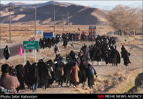 کاروان پیاده زائران امام رضا (ع) 9