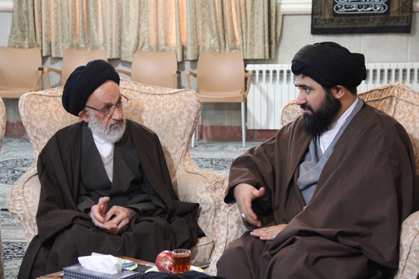 دیدار با آیت‌الله هاشمی علیا