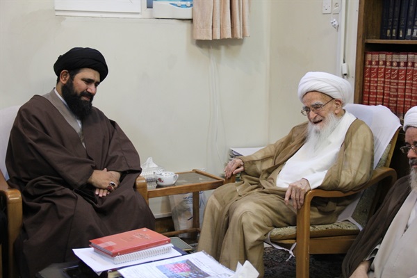 دیدار رئیس مرکز رسیدگی به امور مساجد بامراجع عظام تقلید