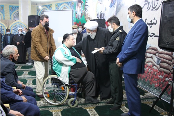 تقدیر از جانبازان کشورمان