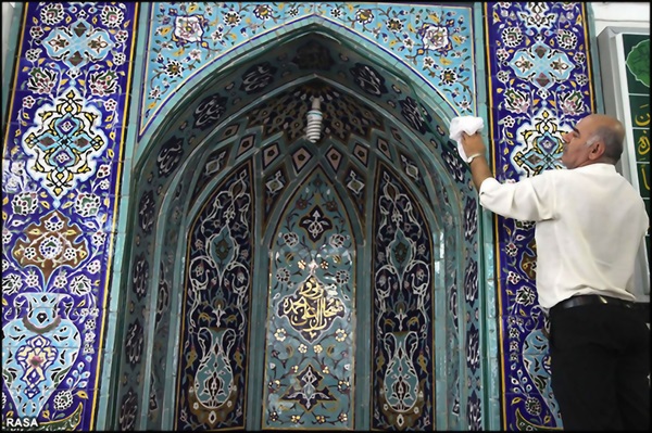 دهه تکریم و غبار روبی مساجد 23