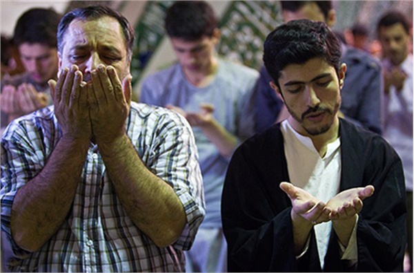 اعتکاف در مسجد دانشگاه تهران 1