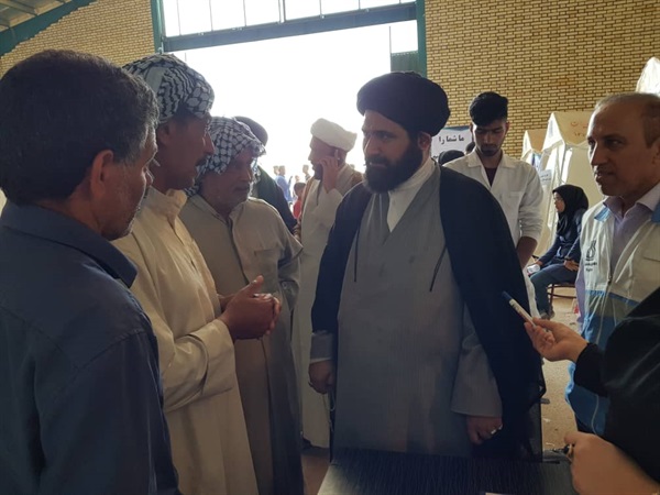 بازدید رئیس مرکز رسیدگی به امور مساجد از مناطق سیل زده
