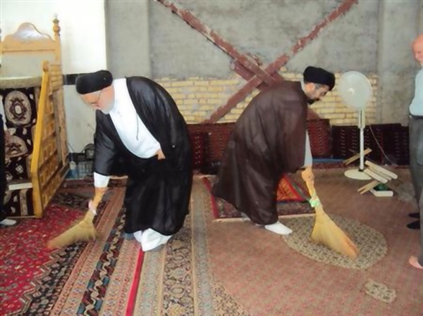 دهه تکریم و غبار روبی مساجد 2