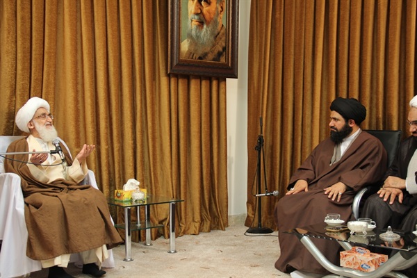 دیدار رئیس مرکز رسیدگی به امور مساجد بامراجع عظام تقلید