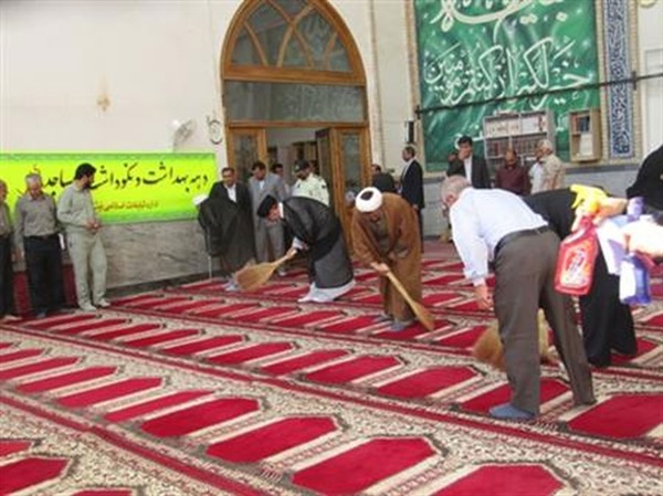 دهه تکریم و غبار روبی مساجد 14