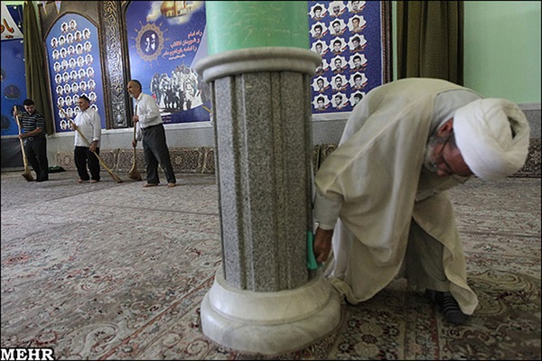 دهه تکریم و غبار روبی مساجد 38