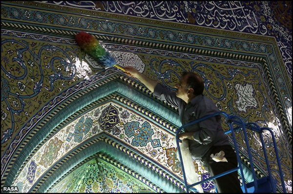 دهه تکریم و غبار روبی مساجد 6