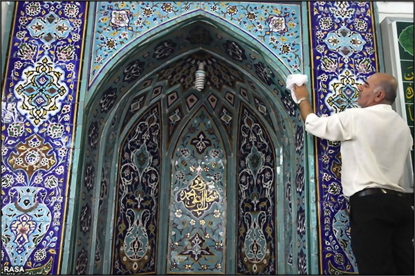 دهه تکریم و غبار روبی مساجد 23