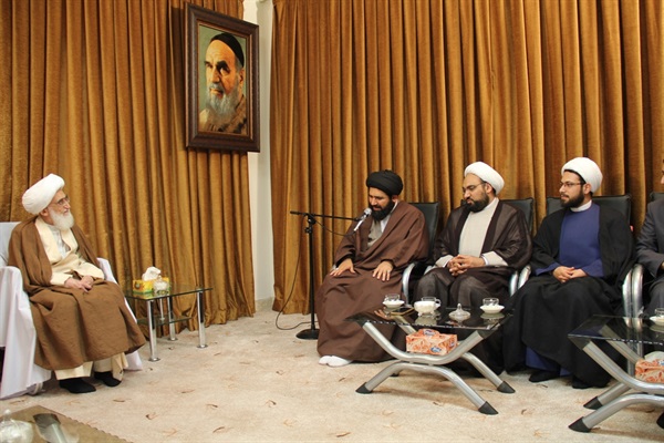 دیدار رئیس مرکز رسیدگی به امور مساجد بامراجع عظام تقلید