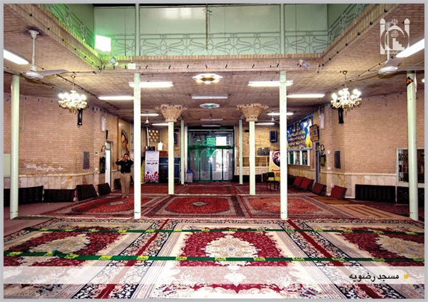 شبستان مسجد رضویه