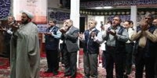 ناحیه شهید نواب صفوی/ حضور نوبخت سخنگوی دولت در مسجد ولیعصر (عج)