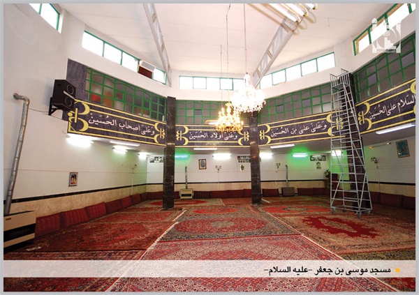 شبستان مسجد موسی بن جعفر (ع) 2