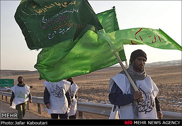 کاروان پیاده زائران امام رضا (ع) 16