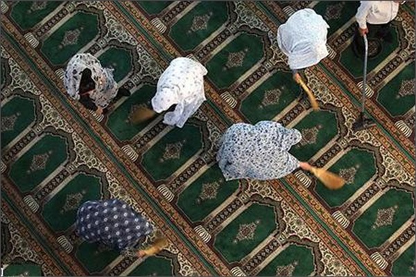 دهه تکریم و غبار روبی مساجد 13