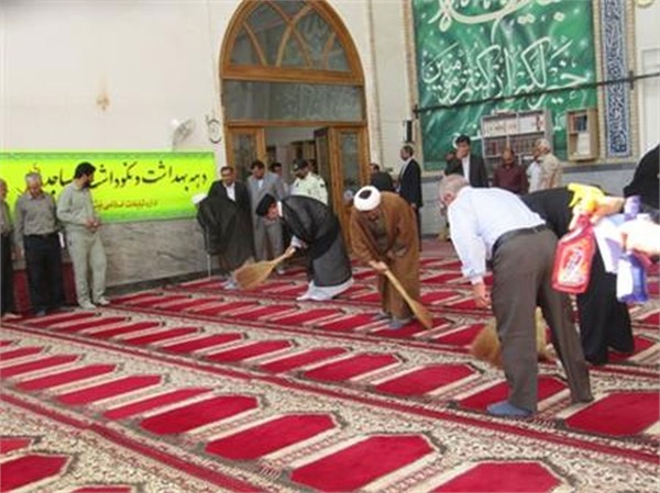 دهه تکریم و غبار روبی مساجد 14