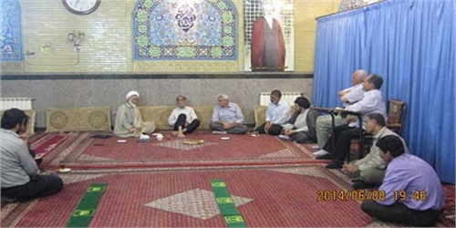 ناحیه شهید باهنر/  برگزاری جلسه شورای فرهنگی مسجد جامع اراج