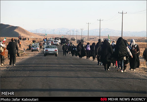 کاروان پیاده زائران امام رضا (ع) 2