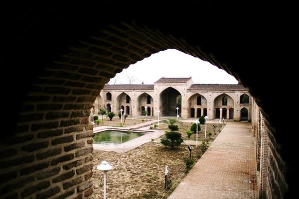 مسجد تاریخی فرح آباد در ساری 17