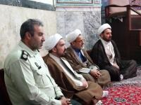 مراسم تودیع و معارفه حجج اسلام آخوندی و خطیب در مسجد الغدیر