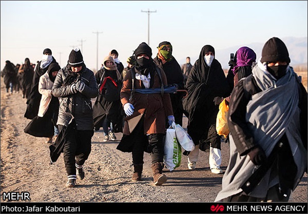 کاروان پیاده زائران امام رضا (ع) 4