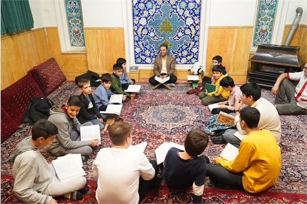 جلسه آموزش قرائت قرآن