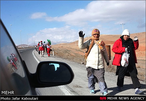 کاروان پیاده زائران امام رضا (ع) 3