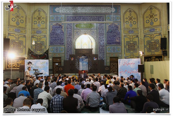 مراسم شکرانه سلامتی رهبر معظم انقلاب  9