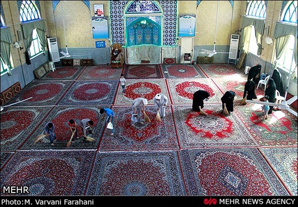 دهه تکریم و غبار روبی مساجد 39