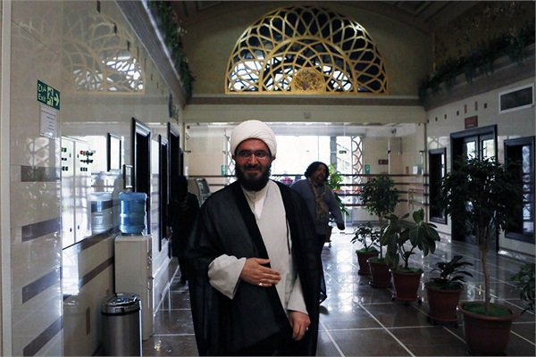 عیادت رییس مرکز از آیت الله مهدوی کنی  7