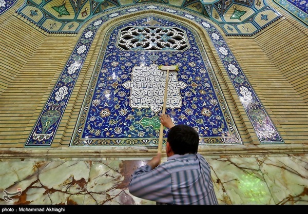 دهه تکریم و غبار روبی مساجد 1
