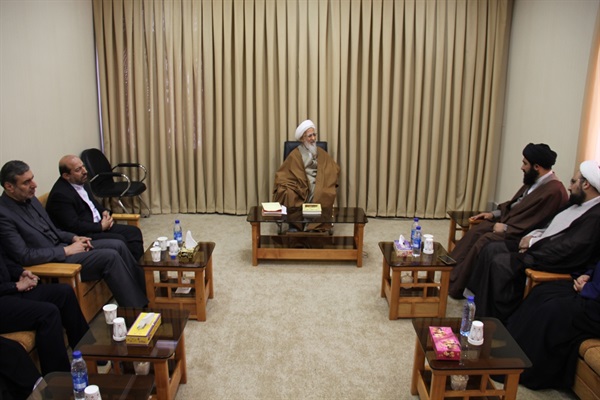 دیدار رئیس مرکز رسیدگی به امور مساجد بامراجع عظام تقلید